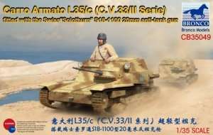 Bronco CB35049 Carro Armato L35-c in scale 1-35