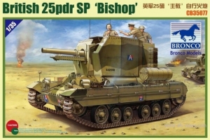 British 25pdr SP Bishop model Bronco CB35077