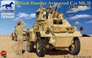 Humber Armoured Car Mk.II model Bronco in 1-35