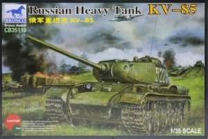 Russian Heavy Tank KV-85 in scale 1-35 Bronco
