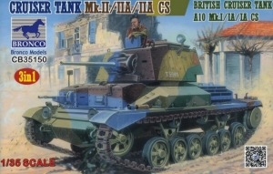 Bronco CB35150 Cruiser Tank Mk.II/IIA/IIA CS 3in1 1/35 