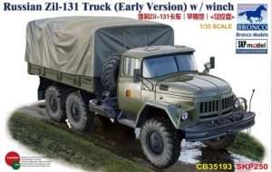 Russian Zil-131 Truck witch winch in scale 1-35