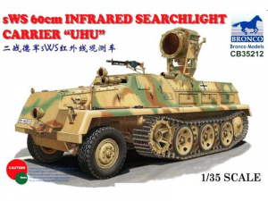 Bronco CB35212 sWS Carrier UHU 60cm Infrared Searchlight