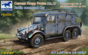 German Krupp Protze Kfz.19 model Bronco CB35220 in 1-35
