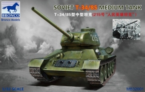 Soviet T-34/85 Medium Tank Bronco Models MB32001