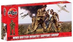 British IIWW Infantry Support Set scale 1:32
