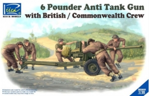 6 Pounder Anti-Tank Gun with British / Commonwealth Crew RV35044