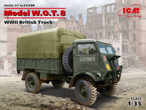 Model ICM 35590 Model W.O.T. 8, WWII British Truck
