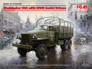 Model ICM 35510 Studebaker US6 with WWII Soviet Drivers