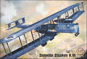 Zeppelin Staaken R.VI in scale 1-72 Roden 050