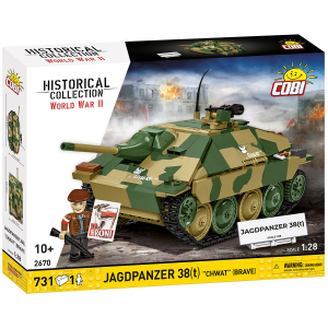 Cobi 2670 Bricks Jagdpanzer 38(t) Chwat Tank Destroyer 1/28