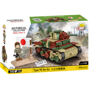 Cobi 3115 Bricks Tank Type 95 Ha-Go 1/35