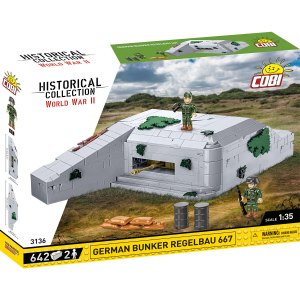 Cobi 3136 Bricks Regelbau 667 - German Bunker 1/35