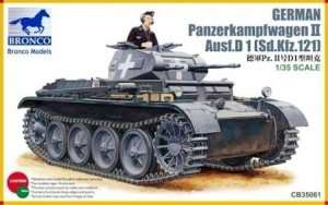 German Panzerkampfwagen II Ausf.D 1 (Sd.Kfz.121) 1:35