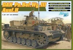 DAK Pz.Bef.Wg.III Ausf.H - model in scale 1-35