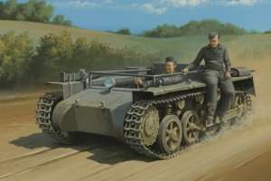 German Pz.Kpfw.1 Ausf.A ohne Aufbau in 1:35