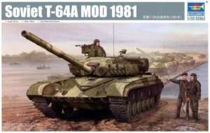Trumpeter 01579 - Soviet T-64A Mod 1982 in scale 1-35