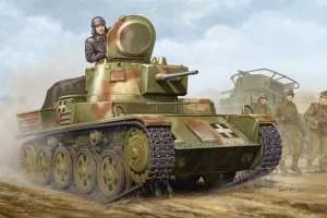 Hungarian Light Tank 38M Toldi II B40 in scale 1-35