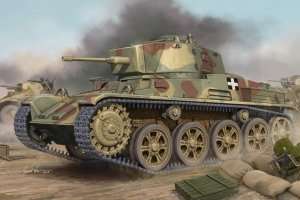 Hungarian Light Tank 43M Toldi III C40 in scale 1-35