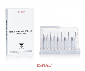 DSPIAE DB-03 Zestaw 10 wierteł 0.3-1.2 mm 56016