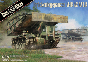 Das Werk DW35025 Bruckenlegepanzer M48A2 AVLB 1/35