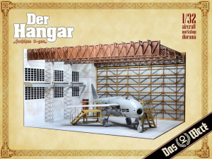 Das Werk DWA032 Der Hangar - Aircraft Workshop Diorama 1/32