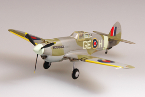 Die Cast Curtiss P-40 Tomahawk RAF 349 Sqn. Afrika 1943 Easy Model 37207 