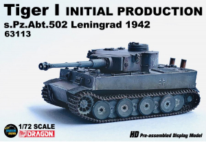 Die Cast Dragon Armor 63113 Tiger I Initial Production s.Pz.Abt.502 Leningrad 1942