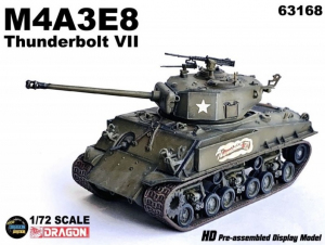 Die Cast Dragon Armor 63168 M4A3E8 Thunderbolt VII