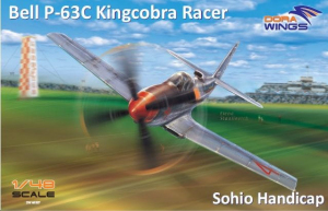 Dora Wings 48007 Bell P-63C Kingcobra Racer (Sohio Handicap) 1/48