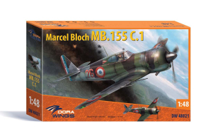 Dora Wings 48021 Marcel Bloch MB.155 C.1 1/48