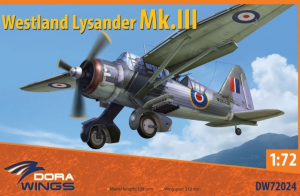 Dora Wings 72024 Westland Lysander Mk.III 1/72