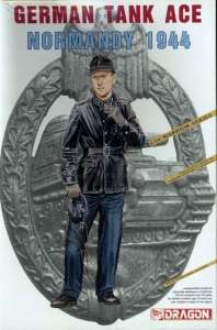 German Tank Ace Normandy 1944 in scale 1-16