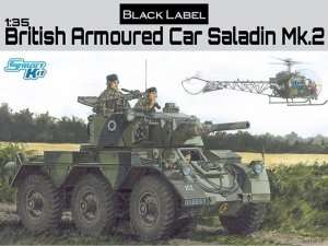 British Armored Car Saladin Mk.2 in scale 1-35