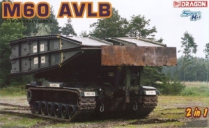 M60 AVLB Armored Vehicle Launched Bridge model Dragon 1-35