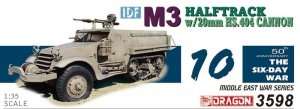 IDF M3 Halftrack with 20mm HS.404 Cannon in scale 1-35