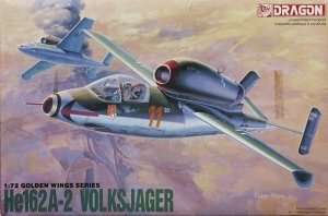 Heinkel He162A-2 Volksjager in scale 1-72 Dragon 5001