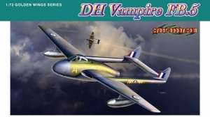 DH Vampire FB.5 in scale 1-72, Dragon 5085