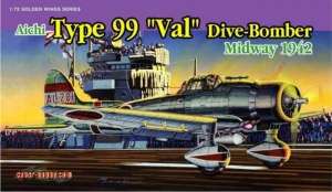 Aichi Type 99 Val Dive-Bomber, Midway 1942 - model in scale 1-72