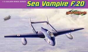 Sea Vampire F.20 in scale 1-72