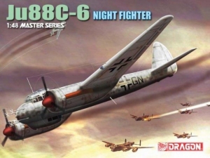 Junkers Ju 88C-6 Night Fighter model Dragon 5540 in 1-48