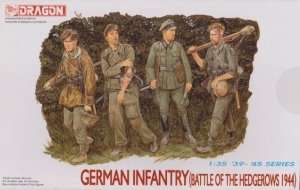 German Infantry - Battle of the Hedgerows 1944 in scale 1-35