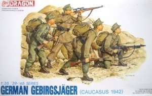 Figure German Gebirgsjager - Caucasus 1942 in scale 1-35 Dragon 6045