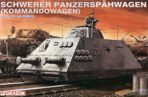 Schwerer Panzerspahwagen Kommandowagen model Dragon 6071 in 1-72