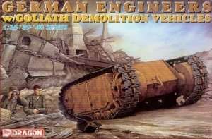 Dragon 6103 German Engineers w/Goliath Demolition Vehicles 