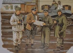 Dragon 6144 Figurki Commanders Conference (Kharkov 1943)