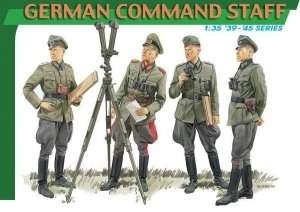 German Command Staff - figure in scale 1-35
