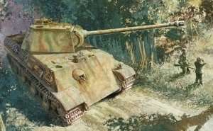 Dragon 6267 czołg Sdkfz 171 Panther G - front włoski