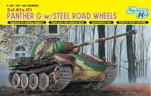 Panther G w/Steel Road Wheels in scale 1-35 Dragon 6370