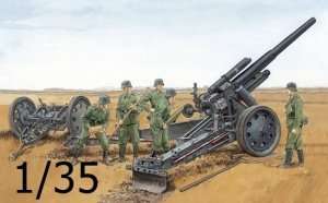 Dragon 6392 German sFH18 Howitzer w/Limber